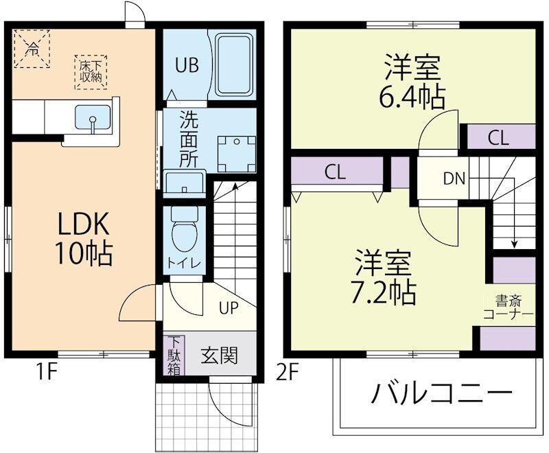 森の泉の物件間取画像