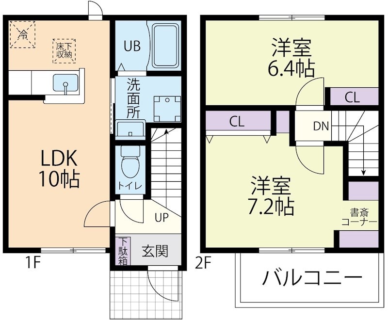 森の泉の物件間取画像