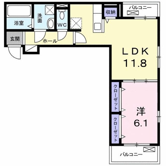 ブルースター　本庄の物件間取画像