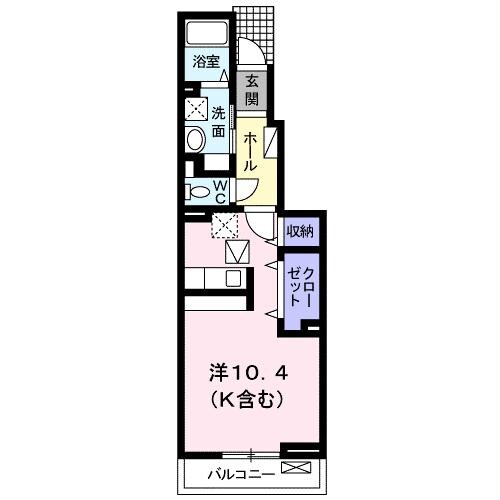 ビッグゲートＡの物件間取画像