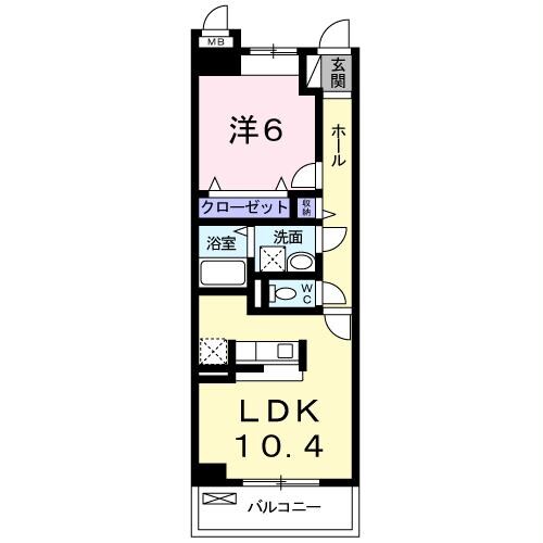 ブルー・サンシャインの物件間取画像