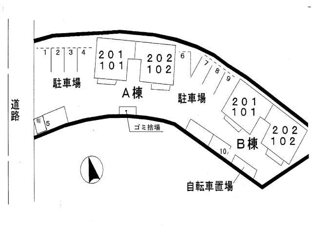 サニーハウスＡの物件外観写真