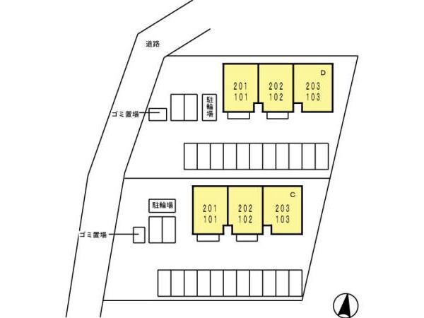 グレイスヒルズ蔵王　C棟の物件外観写真