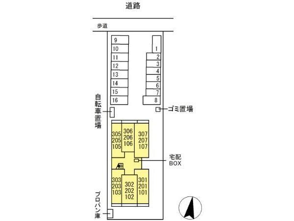 ウィステリア（南蔵王町4丁目）の物件外観写真