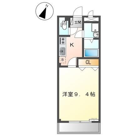 グローリアスⅠ番館の物件間取画像