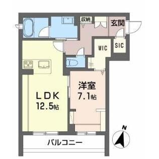 ソール　デ　リーヴル　西町の物件間取画像