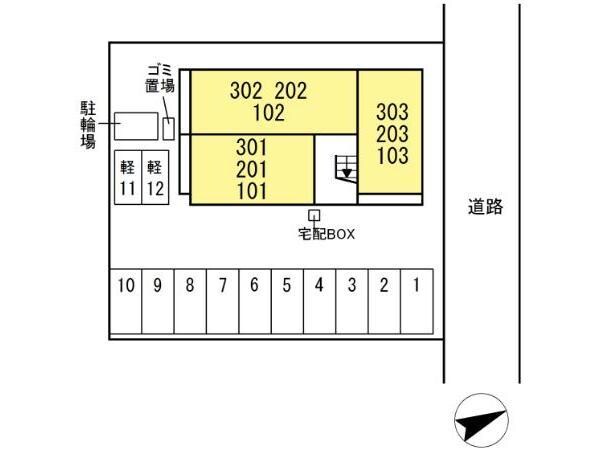 D-residence川口Bの物件外観写真