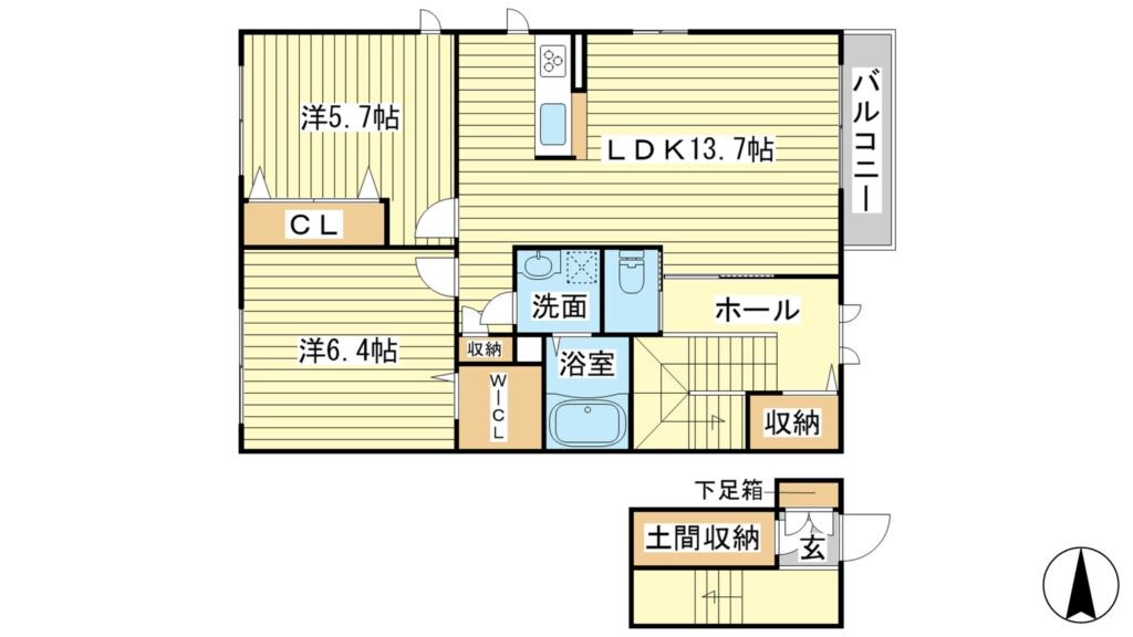 Ｖｉｌｌａ　Ｐａｐａ‘ｓの物件間取画像