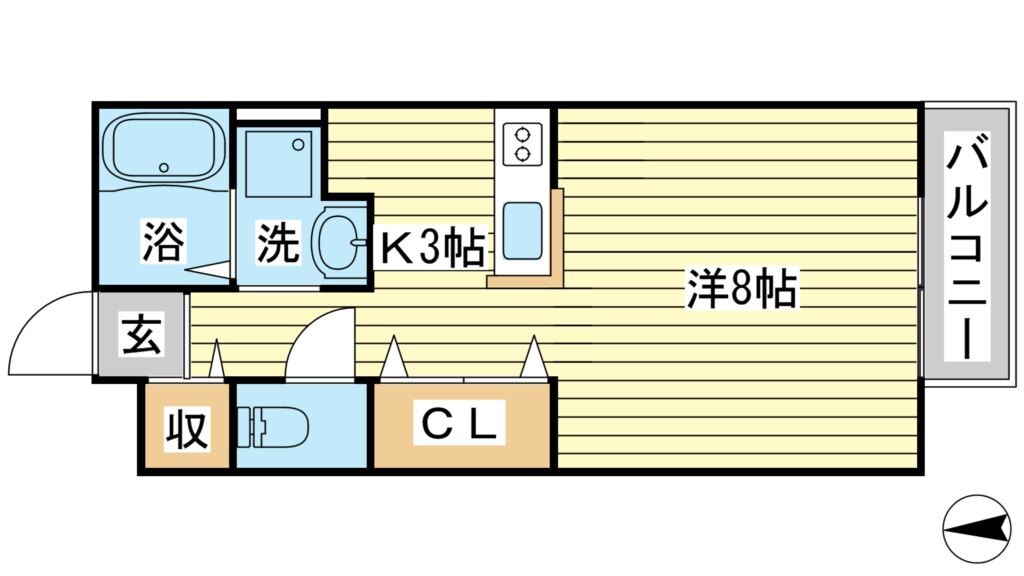 リヴェールの物件間取画像