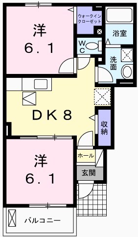 リビエールIの物件間取画像