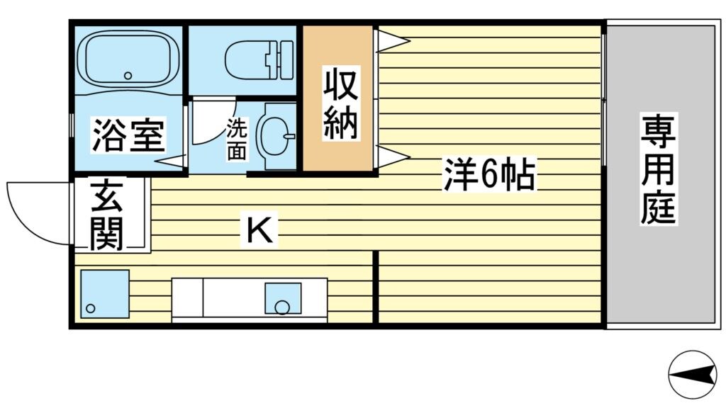 物件間取画像