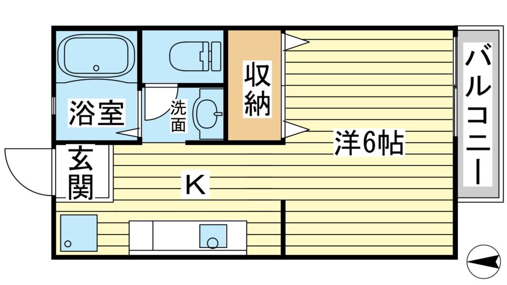 ウエストステージIの物件間取画像