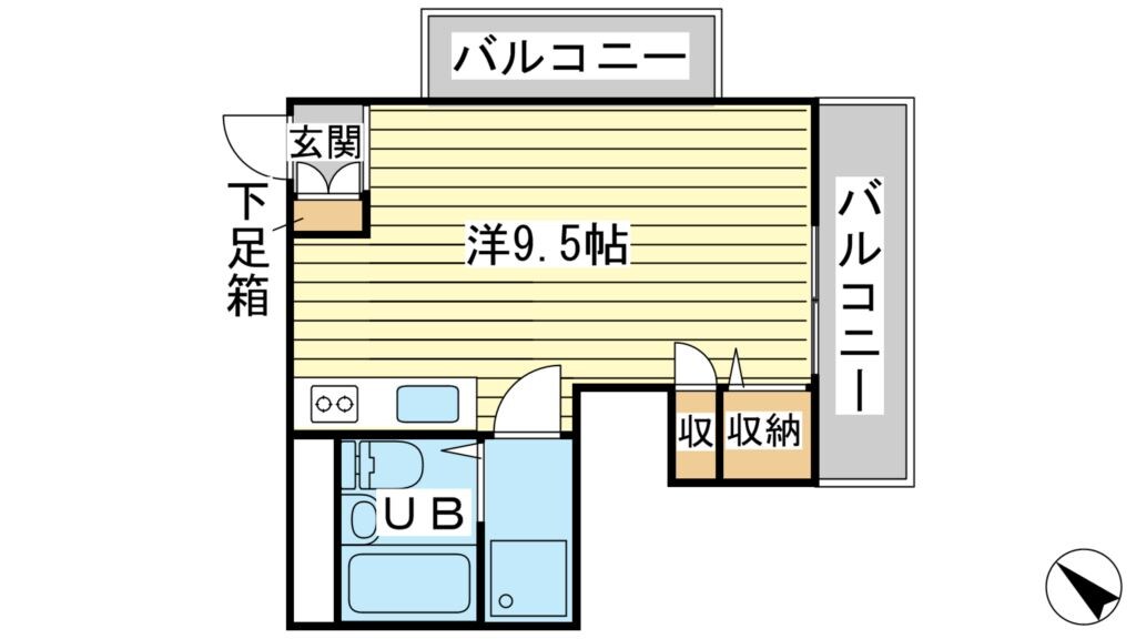 物件間取画像