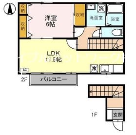 ソレジオ桜の物件間取画像