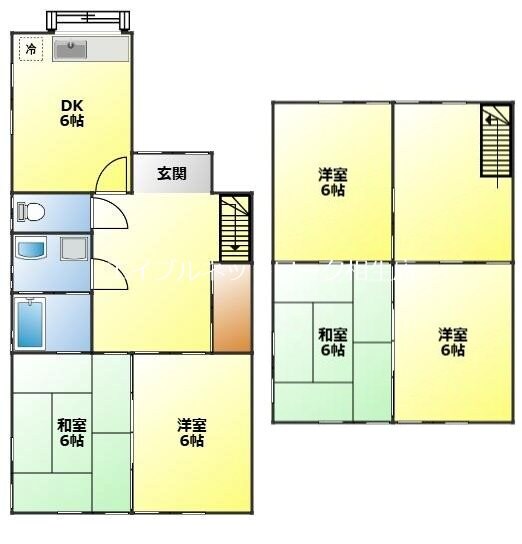 たくみハイツの物件間取画像