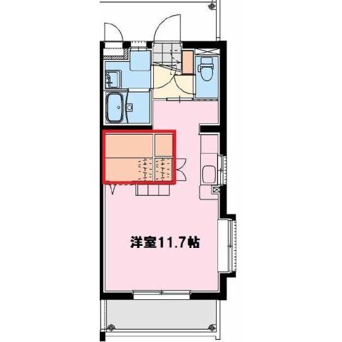 リバーフロント・マリーンの物件間取画像