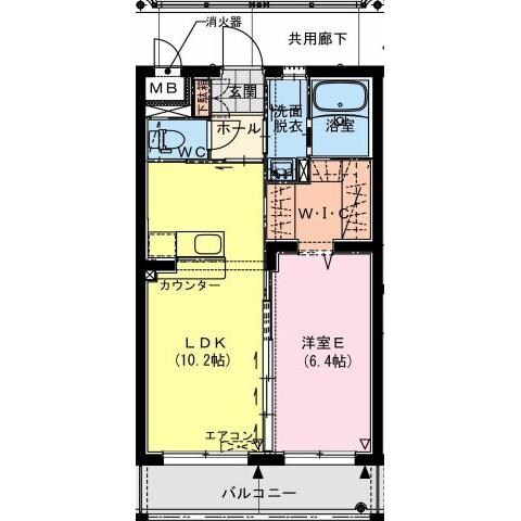 加納新築マンションの物件間取画像