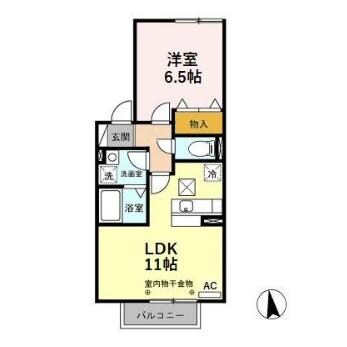 リビングタウン藤江Ａの物件間取画像