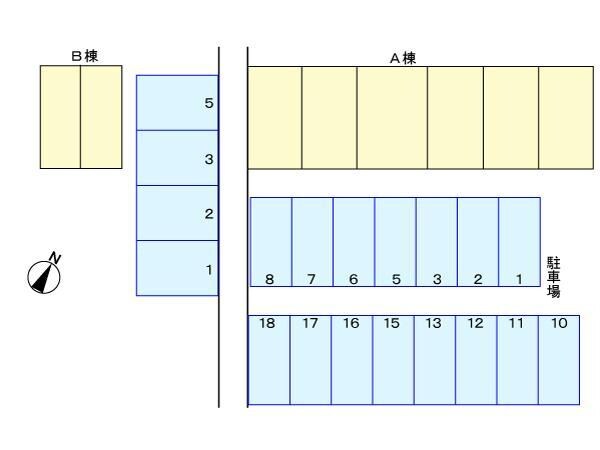 シティハイムAの物件外観写真