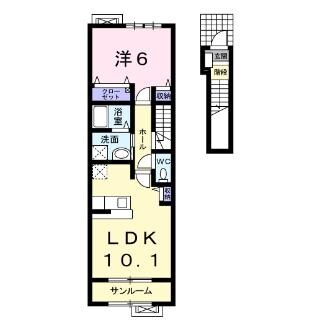 ロビンの物件間取画像