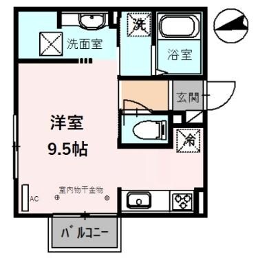 物件間取画像
