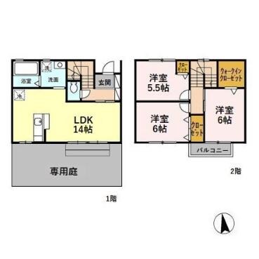 ポラーノの物件間取画像