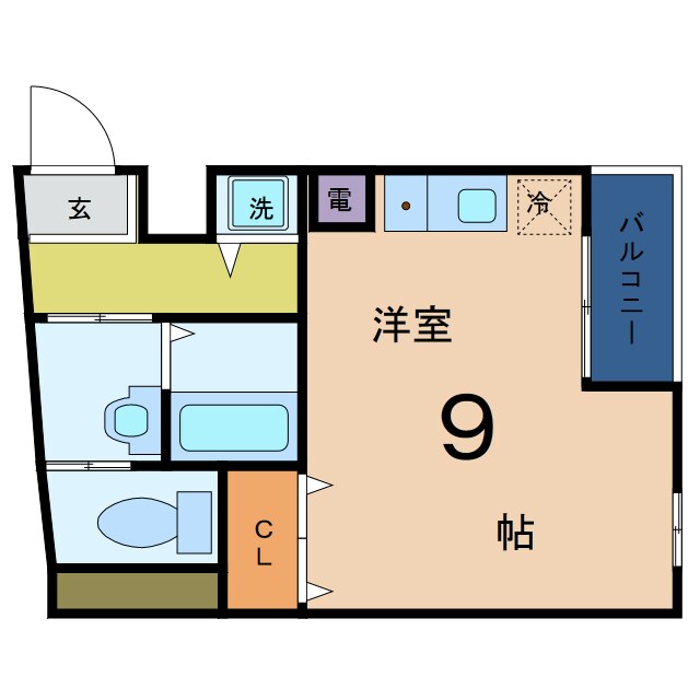 ガーディアンズパレス高殿の物件間取画像