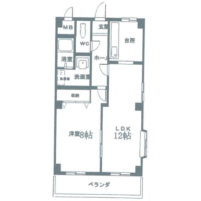 メゾンShinmoriの物件間取画像