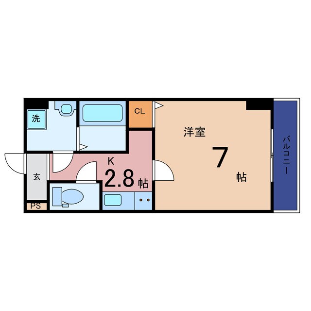 グランエクラ今市の物件間取画像