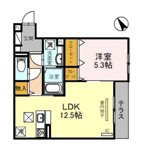 ルミノーザの物件間取画像