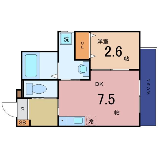 ルミナス滝井の物件間取画像