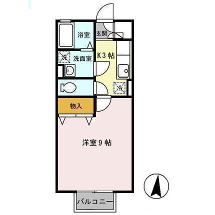 パークハイツ前田Ｚの物件間取画像