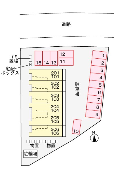 サンフローラ・グレースの物件外観写真