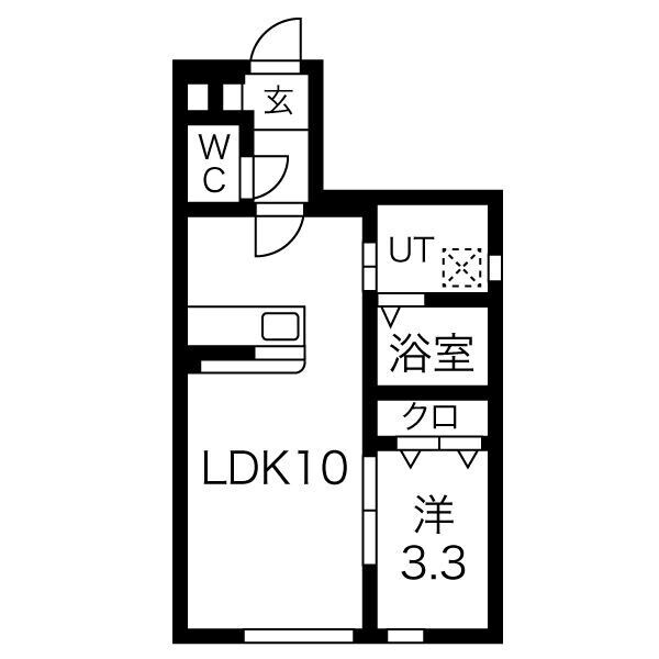 AZUSENA2(アスセーナ2)の物件間取画像