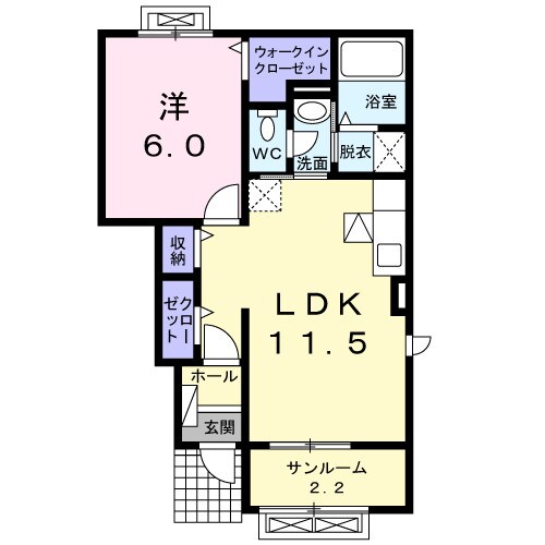 ビラシャルマンＹの物件間取画像