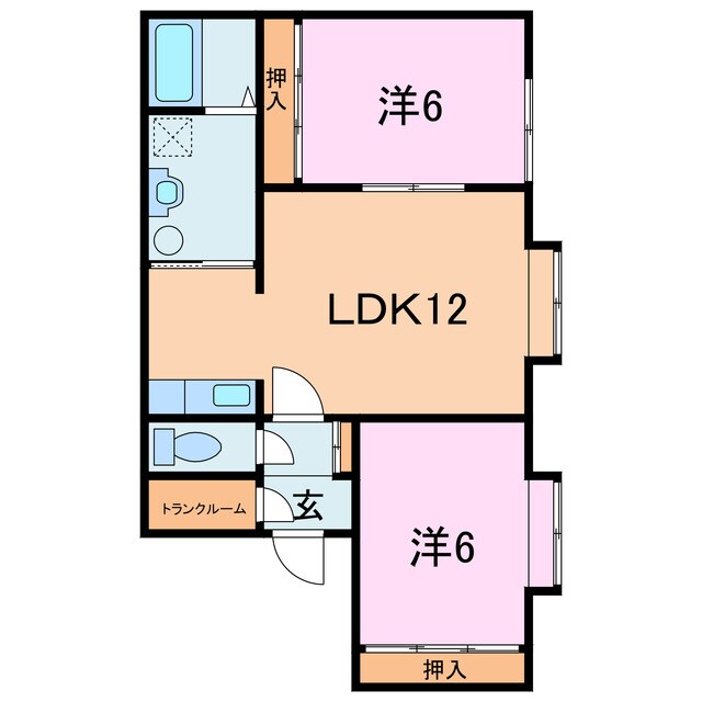 ライフステージホープⅡの物件間取画像