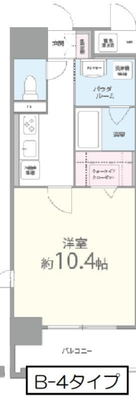 パレーブランシェの物件間取画像