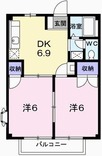 物件間取画像