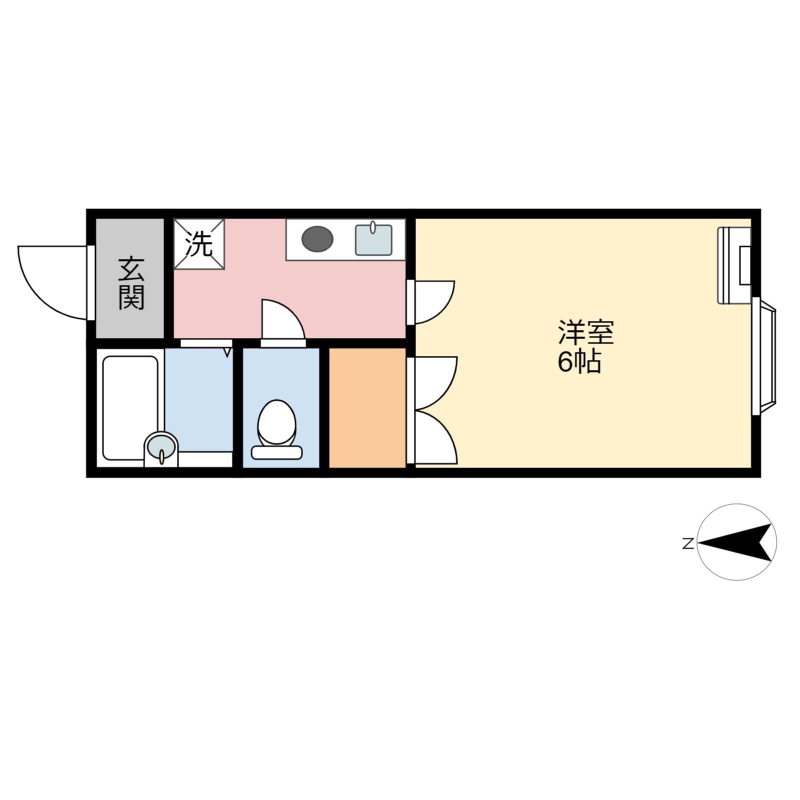 物件間取画像