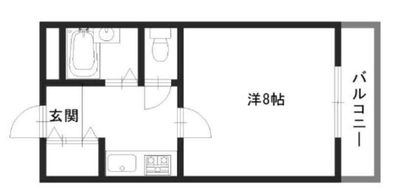 物件間取画像