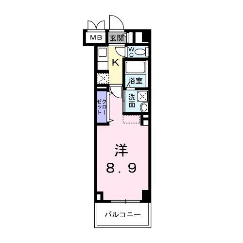 ザ　ベース東姫路の物件間取画像