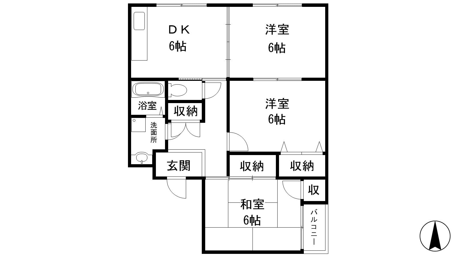 相生市　ウイング相生壱号館の物件間取画像