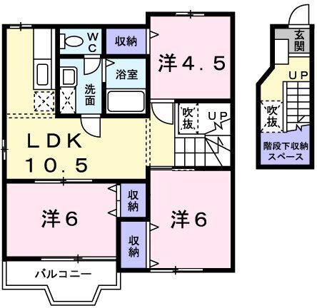 サニーレジデンスの物件間取画像