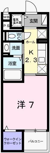 ジュエルIIの物件間取画像