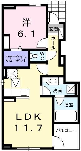 ラ・ポールの物件間取画像