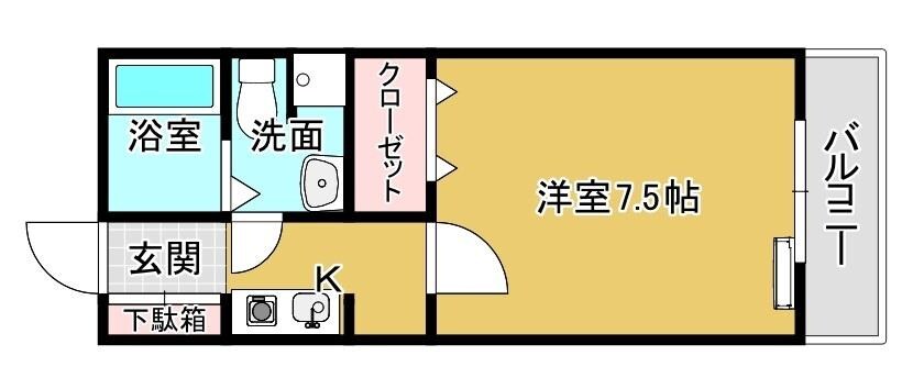 物件間取画像