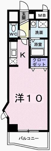 ジュネス・アビタシオンの物件間取画像