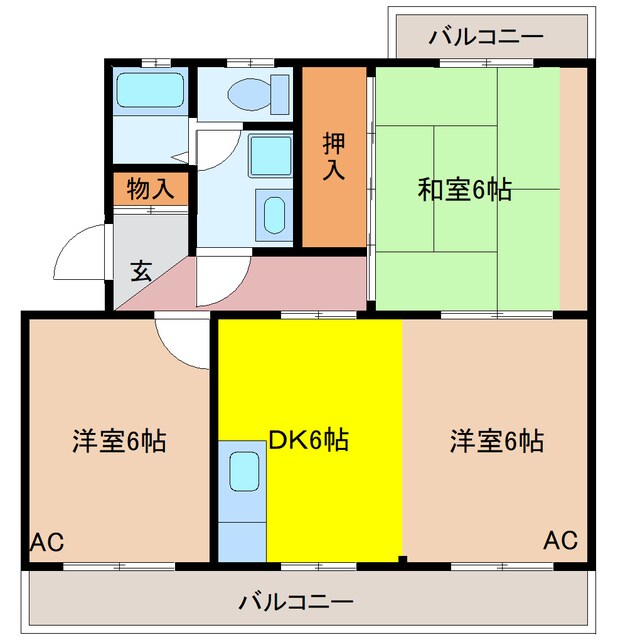 クレインズホームの物件間取画像