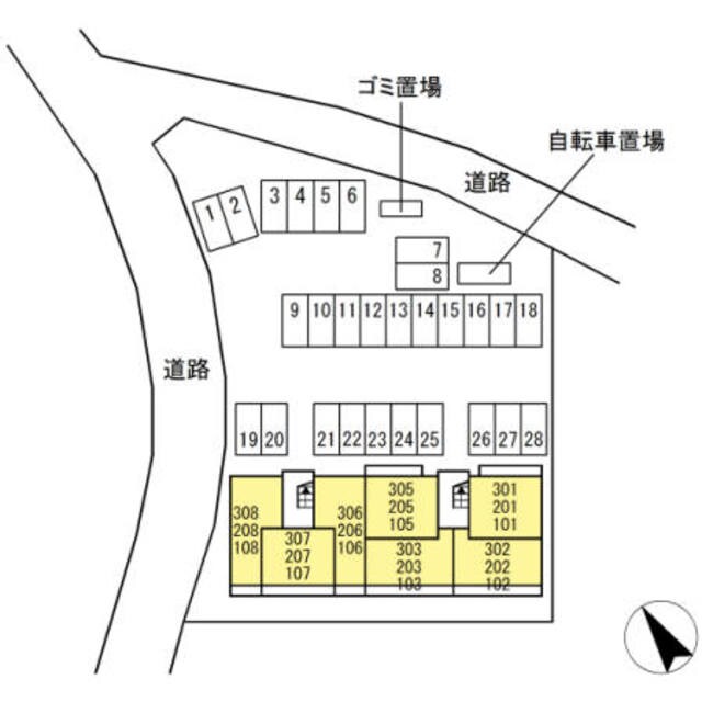 ハッピーミヤハラの物件外観写真