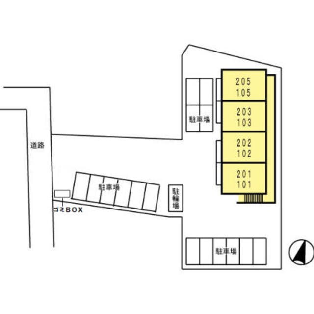 ブランフルールの物件外観写真